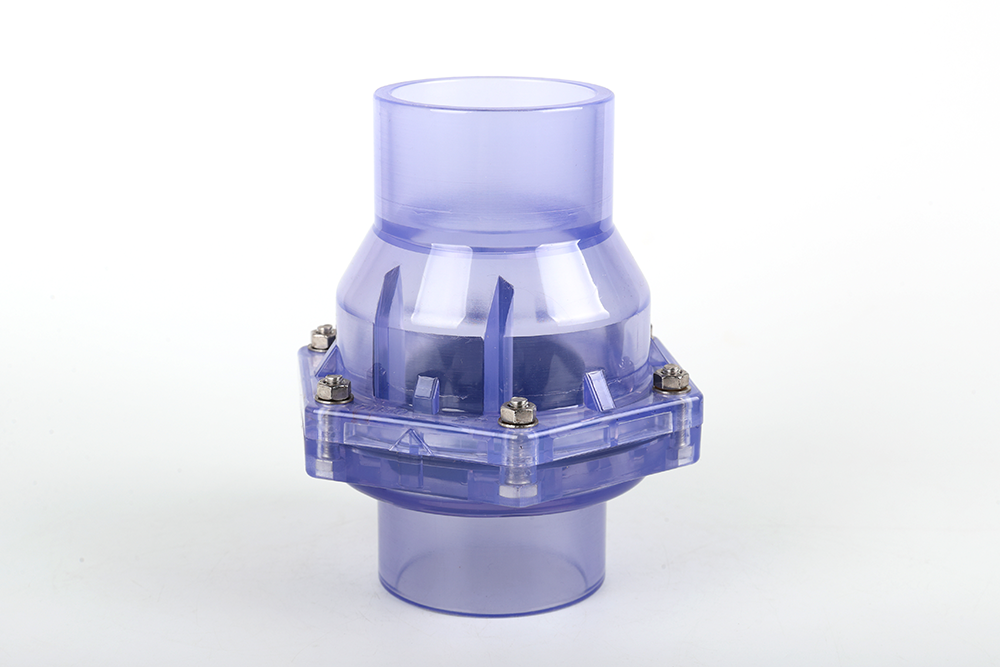 藤县透明翻板式止回阀